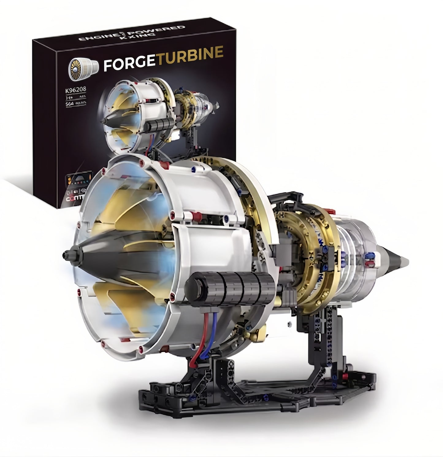 ForgeTurbine™ - LEGO Aircraft Engine Set